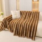 Jacquard sofa throw Wheat Ear Sofa Throw