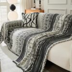 Jacquard sofa throw Mifia Sofa Throw