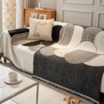 Jacquard sofa throw Saiya Sofa Throw
