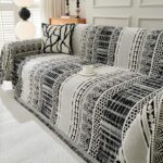 Jacquard sofa throw Mifia Sofa Throw