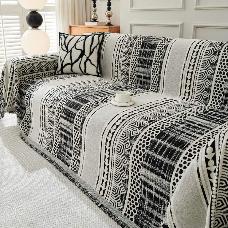 Jacquard sofa throw Mifia Sofa Throw