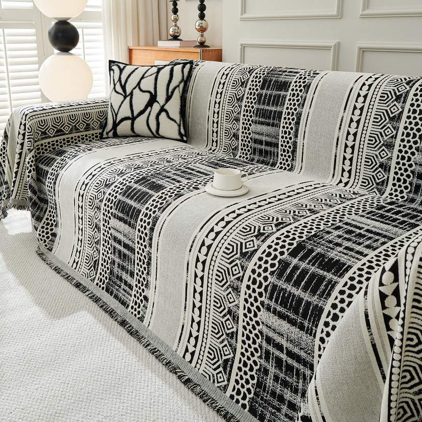Jacquard sofa throw Mifia Sofa Throw