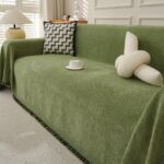 Jacquard sofa throw Herringbone Fishbone Sofa Throw