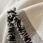 Jacquard sofa throw Saiya Sofa Throw