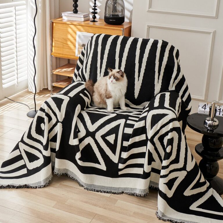 Jacquard sofa throw Bohemian Sofa Throw