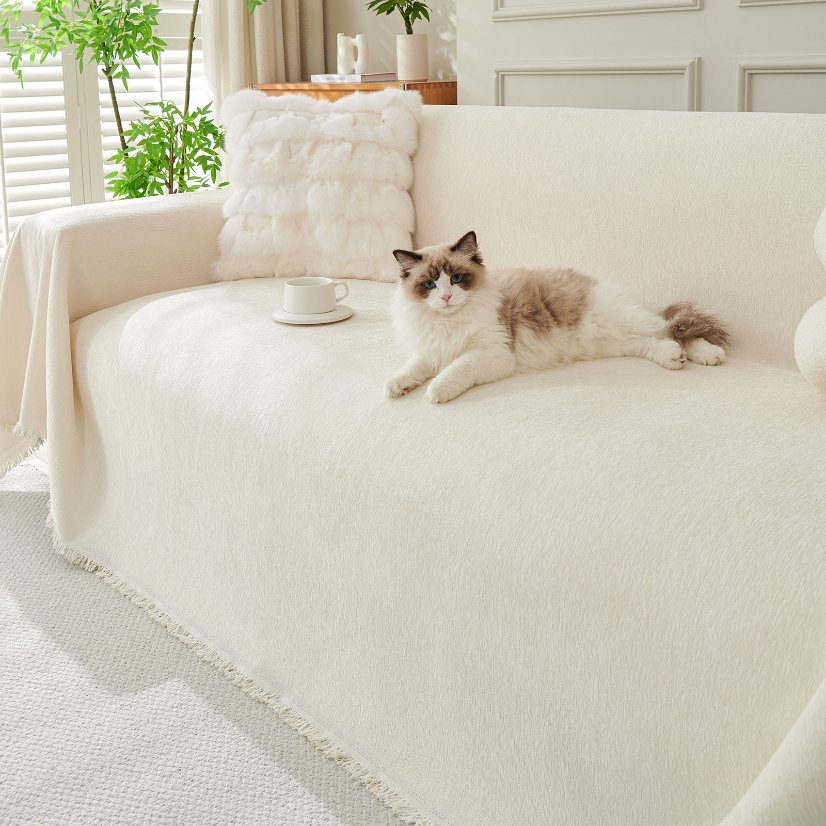 Waterproof Sofa Covers Solid Color Sofa Throw
