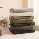 Waterproof Sofa Covers Upgraded Vertical Stripe Sofa Throw