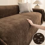 Waterproof Sofa Covers Upgraded Vertical Stripe Sofa Throw