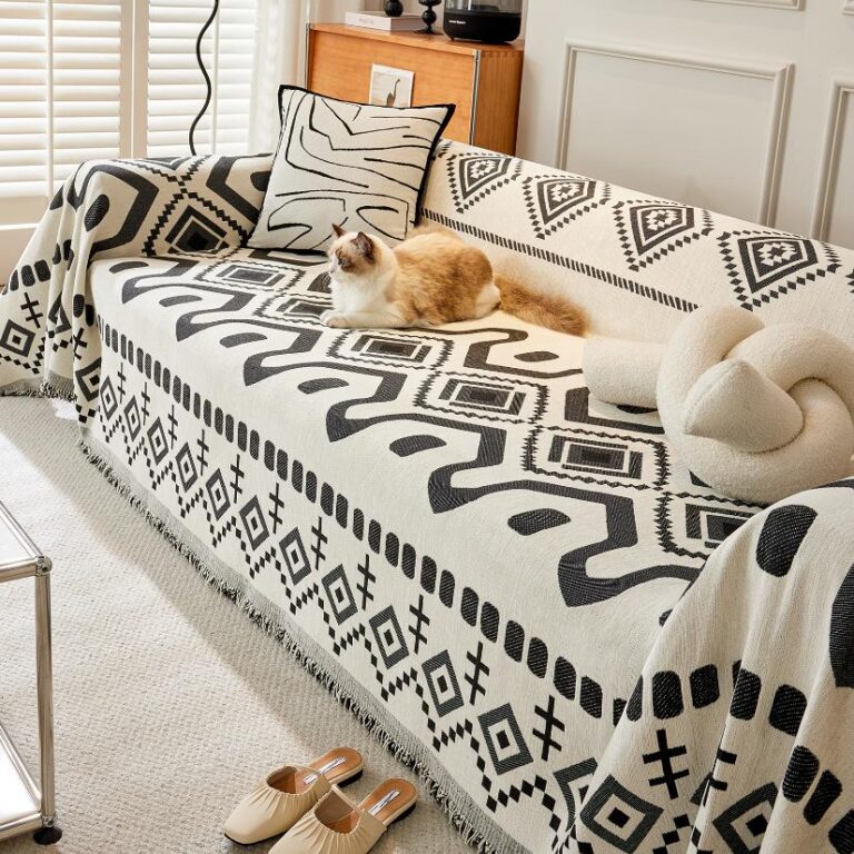 Jacquard sofa throw Moana Sofa Throw