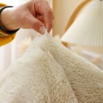 Plush sofa cushion Wavy Long Plush Sofa Cushion