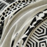 Jacquard sofa throw Mifia Sofa Throw
