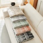 Jacquard sofa throw Mifia Sofa Throw